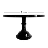 Melamine Cake Stand for wedding Black (9 inches) -RFAQK